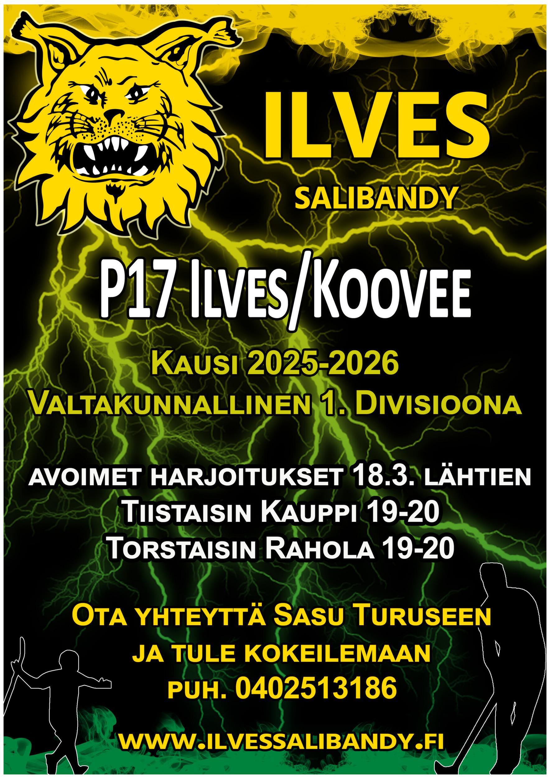 Ilves P17 try out 2025 copy Ilves P17 try out 2025 copy